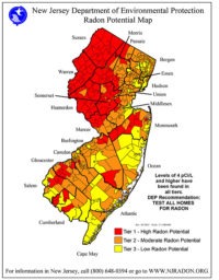 radon njdep potential causing parsippany residents